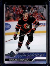 2023-24 Upper Deck Series 2 #495 Nikolas Matinpalo Young Guns Rookie Senators
