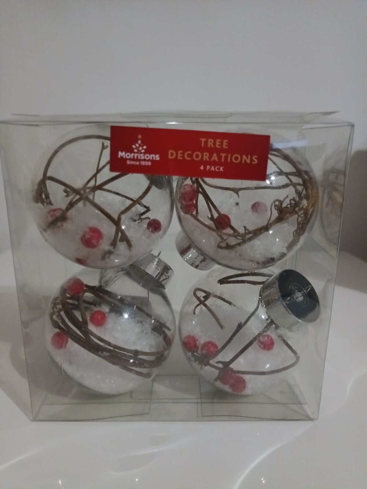 Job Lot Christmas Tree Decorations Ornaments Wooden Light Nativity