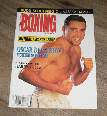 Boxing Digest magazine March 1998 Oscar De La Hoya HARRY WILLS Naseem Hamed