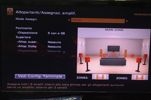 Sintoamplificatore Marantz SR7010 7~11.2 HDMI ARC 4K DOLBY ATMOS Bluetooth - Foto 9 di 10