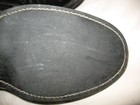 W@W! 1983 Pre-owned US Military Black Leather Dress Shoes 9R   Biltrite Heels — photo 4