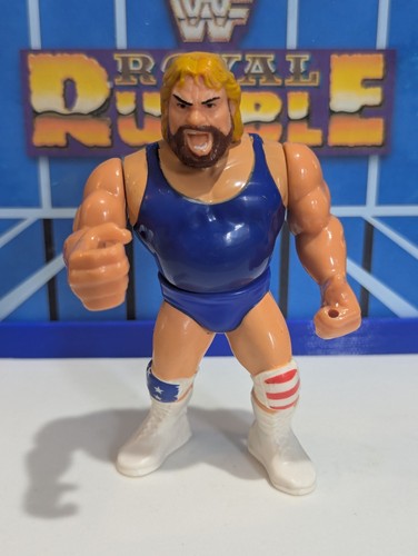 WWF Hasbro Hacksaw Jim Duggan - WWE Titan Sports L...