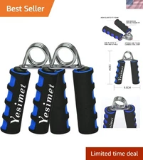 Compact Hand Grip Strengthener Set - Boost Finger & Forearm Strength, 2 Pack