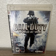 Activision Call of Duty: World at War PS3 M Mature Multiplayer Online