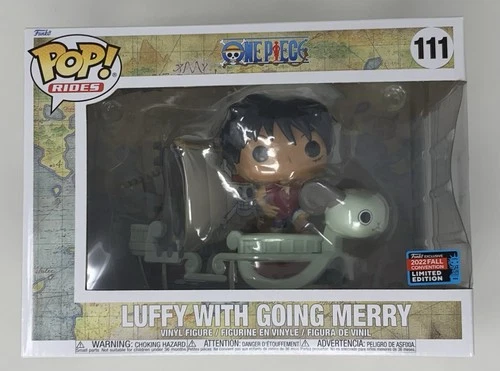 Funko Pop! #111 Luffy With Going Merry One Piece 2022 NYCC Exclusive