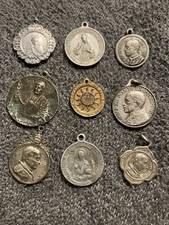 RELIGIÖSE Medaillen 9 Stk - SELTENE STÜCKE - Lot Sammlung Konvolut - Alt u Neu