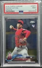 2018 Topps Chrome Update Shohei Ohtani Rookie PSA 9