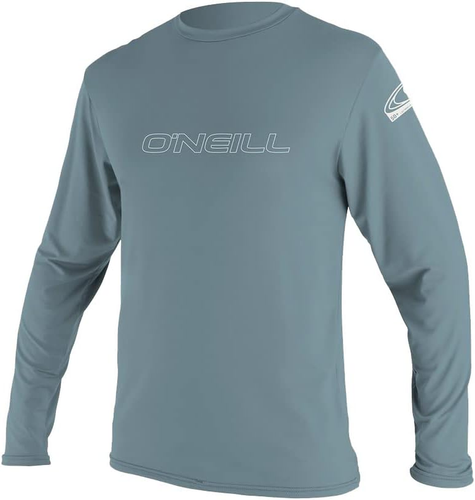Men’S Basic Skins Long Sleeve Sun Shirt, UPF 50+ Sun and Rash Protection for Sur - Picture 11 of 12