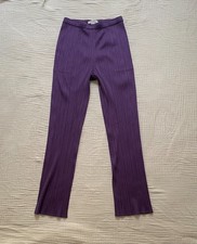 Pleats Please Issey Miyake Purple Pants