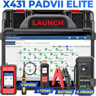 LAUNCH X-431 PAD 7 Diagnosegerät ECU Programm Coding X-PROG3 BST360 TPMS VSP600