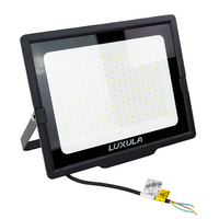 Luxula LED Fluter 200 W 4000 K Neutralweiß Schwarz IP65