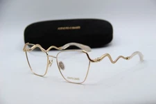 NEW ROBERTO CAVALLI VRC 024 COL. 0300 GOLD AUTHENTIC FRAMES EYEGLASSES 54-17