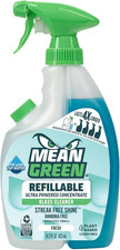 Refillable Ultra Powered Glass Cleaner Concentrate, Fresh Scent, 14.3 Fl Oz Pl