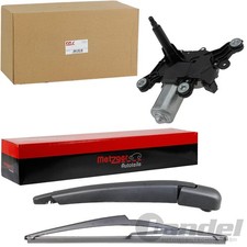 WISCHERMOTOR+WISCHERARM+BLATT HECKSCHEIBE passend für NISSAN QASHQAI II J11 JUKE