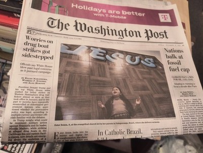 The Washington Post Sunday November 23 2025