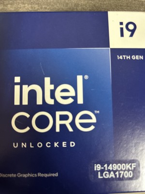 Intel Core i9-14900KF 3.2GHz 24-Cores LGA 1700 CPU Processor BX8071514900KF
