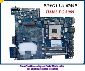 StoneTaskin PIWG1 LA-6759P For   Ideapad G470 Laptop Motherboard HM65 #jd