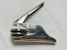 Vintage Notary Seal Hand Press Embosser Official State of Idaho