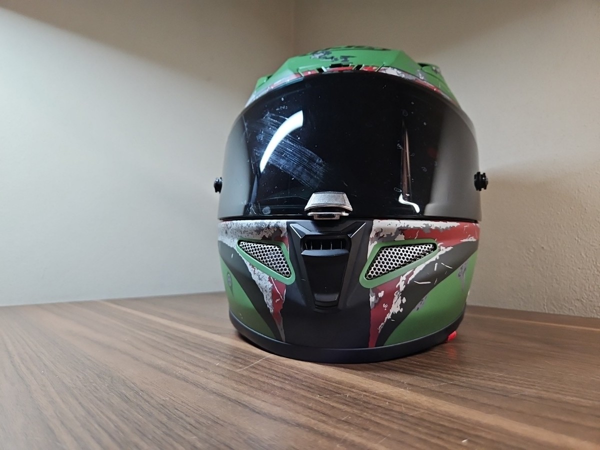 HJC Adult Motor Cycle Helmet Star Wars Boba Fett Special Edition