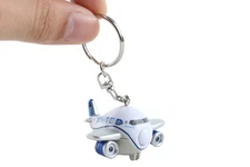 UNITED AIRLINES KEYCHAIN W/LIGHT & SOUND 2019 NEW LIVERY (**