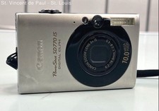 Canon PowerShot Elph SD770 IS Digital Camera Megapixel Point & Shoot -No SD Card