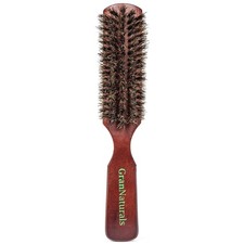Soft Bristle Hair Brush for Men - Boar Bristle Brush for Styling Beards, Fades,