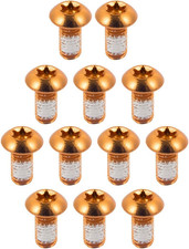 Choose Mountain Bike Orange Rotor Bolts