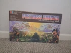 FORTRESS AMERICA 1986 Milton Bradley Board Game Vintage Incomplete