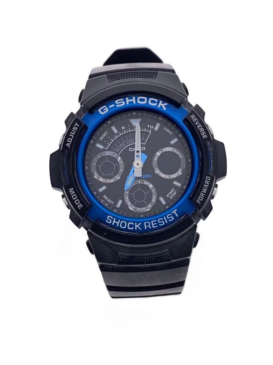 Casio G-SHOCK AW-591 Quartz Black Men's Watch Stylish Durable Timepiece