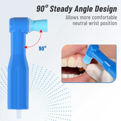 FIRM 500 pcs Dental Disposable Prophy Angles Top Quality Money back guarantee!