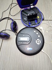 Lot 2 Aiwa /gpx Cross X Trainer XP-SP90 Personal Portable CD Player Blue parts
