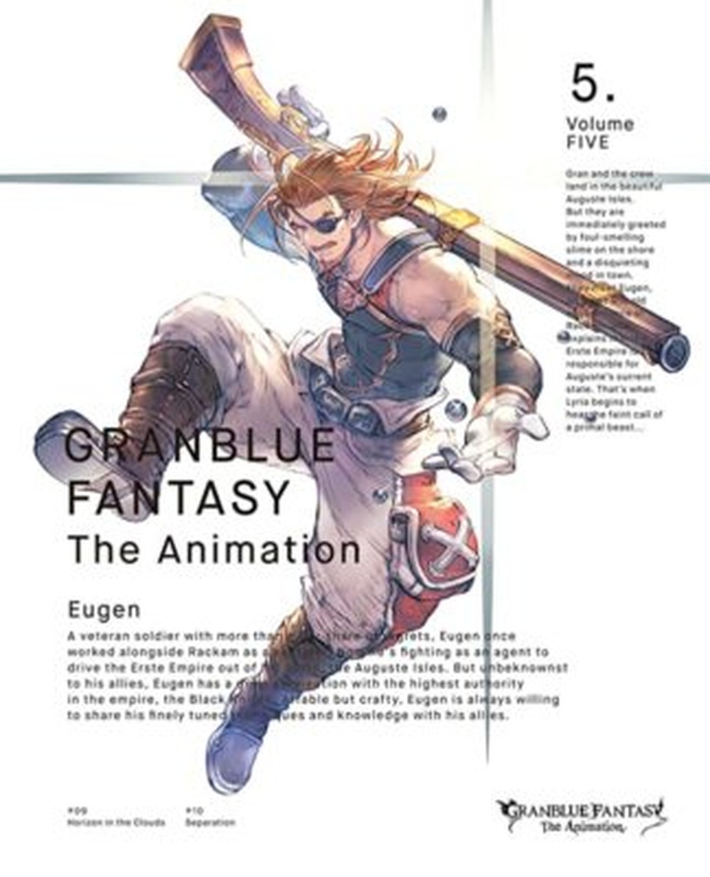 [Region 2] GRANBLUE FANTASY The Animation 5 DVD Japan Import Ltd/Ed +Track Num