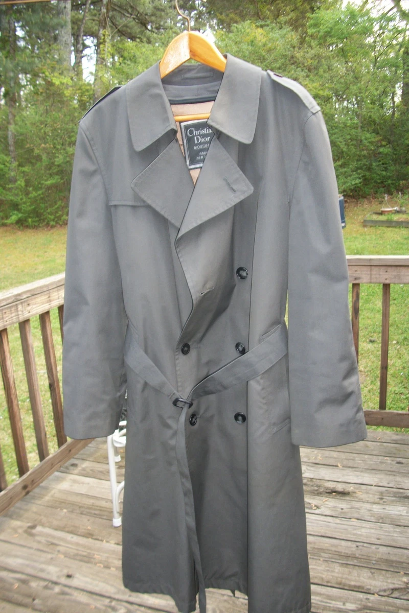 【second様】Christian Dior Monsieur80sトレンチ 1980's Christian Dior MONSIEUR オーバーサイズライナー付きトレンチ