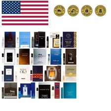 Men's Popular Designer Fragrance Sampler 6 count - Lot of Cologne Sample Vials