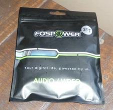 FosPower 3FT Toslink to Mini Toslink Male -  Optical Digital Optical Audio Cable