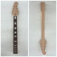 Electric Guitar Neck 22fret 24.75in Mahogany Rosewood Fretboard Block Inlay