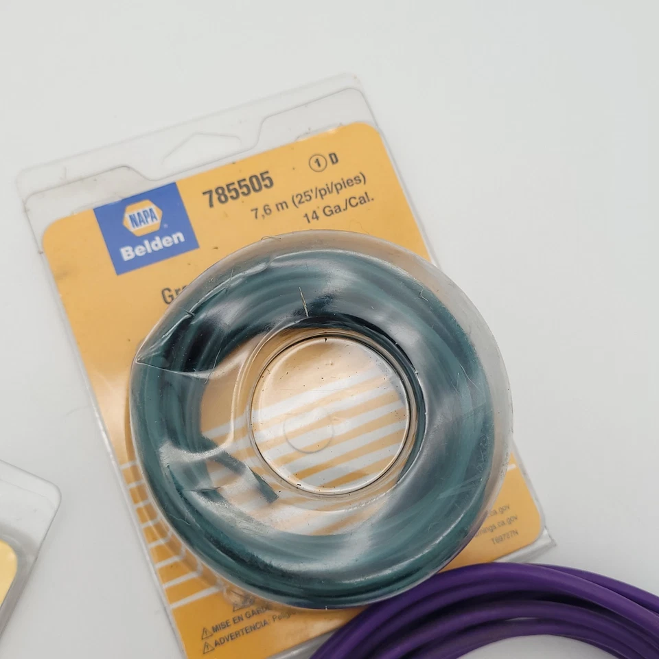 Napa Belden Electrical Primary Wire Lot New & Opened, 5 Pc 785602 785505 785606 - Image 4 of 4
