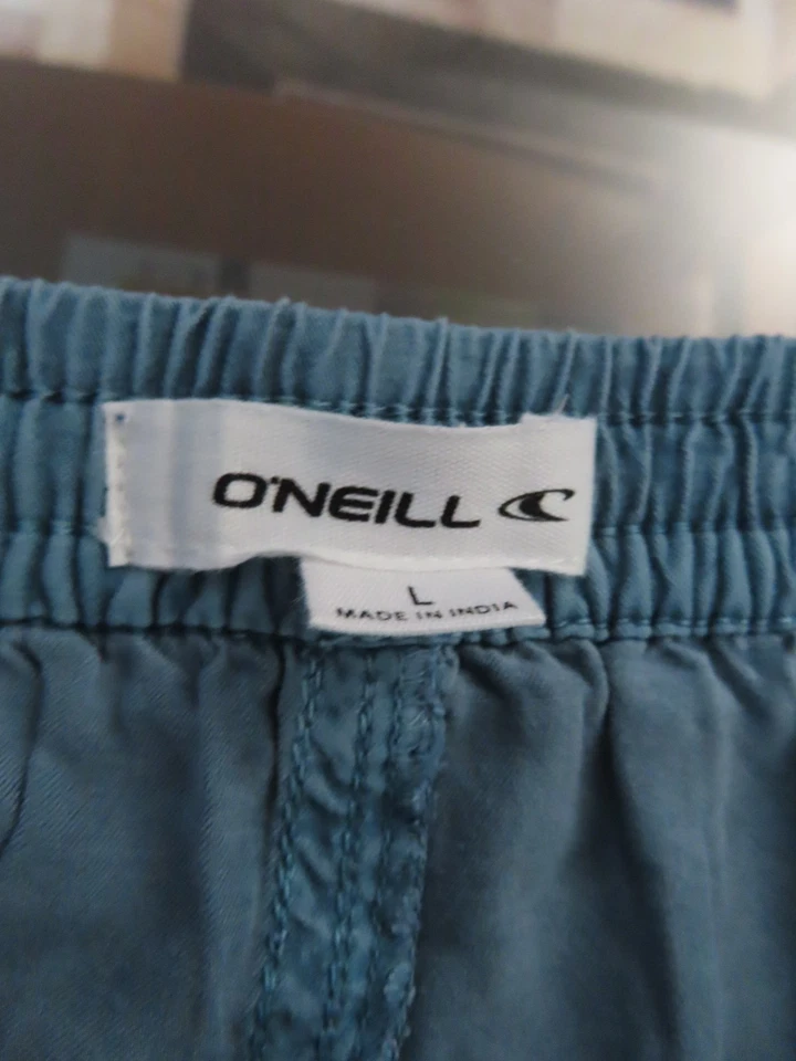 Pantalones Cortos O'neill O'neil Francina Para Mujer - Azul-Talla L Prenda Única Foto 4 de 4