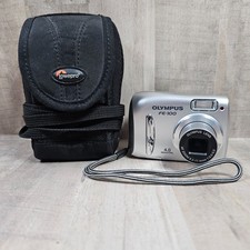 Olympus FE-100 4.0 Megapixel Camera With Livepro Case Works No Card