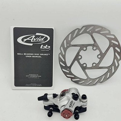 Avid BB7 Road Mechanical disc brake Grey Front or Rear W/ adapter & 140mm Rotor