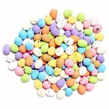 FEICUIBEXI 120 Pcs Foam Easter Egg Decoration Artificial Colorful