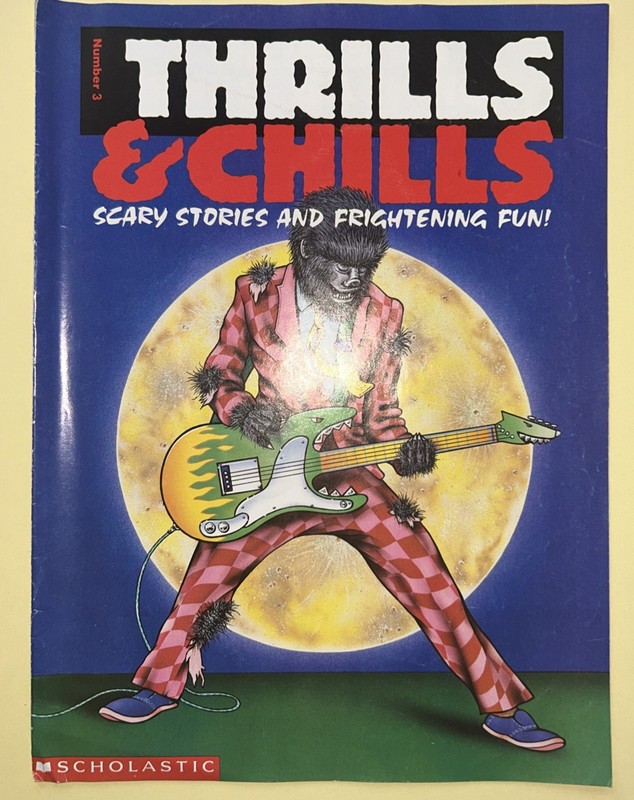 Thrills & Chills Magazine 3 (Scholastic) with R. L. Stine "Zoomers" Story 