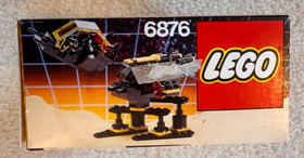 Vintage Lego Space Blacktron set 6876 - Alienator; 100% complete w box/manual