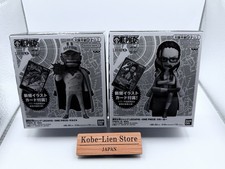Bandai One Piece Card Leader Figure LECAFIG : Smoker & Sakazuki 2 set Tashigi