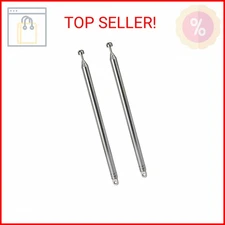 Bingfu 7 Sections Telescopic 74cm AM FM Antenna Portable Radio Antenna Replaceme