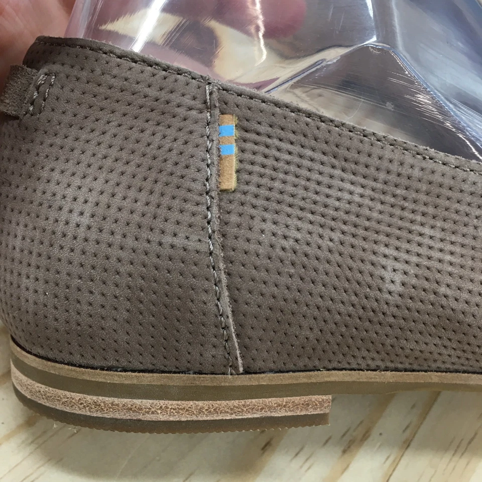 Toms Shoes Womens 9.5 Julie Ballet Flats Brown Slip On Casual Comfort 10015144 - Image 4 of 4