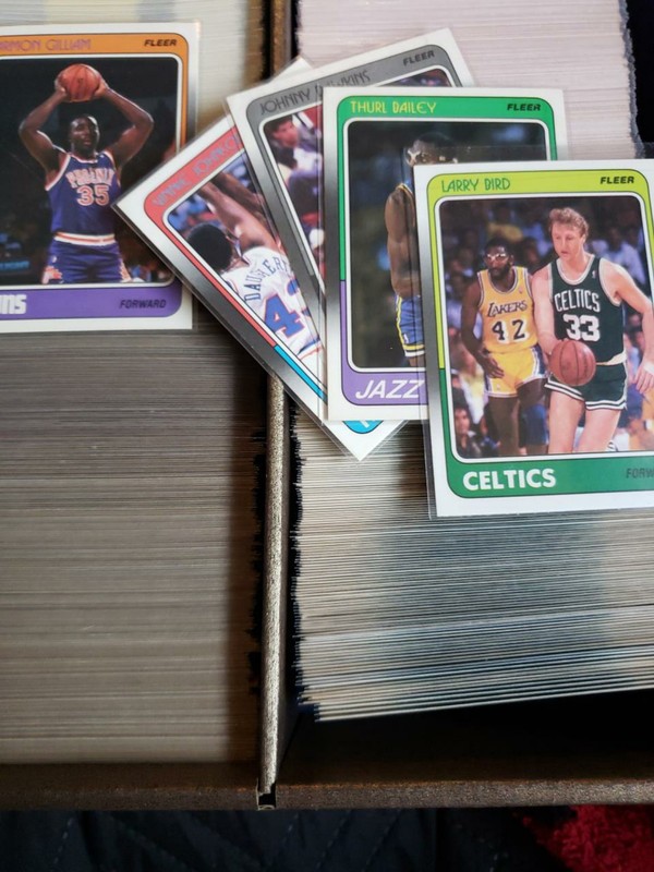 1988-89 Fleer Basketball 1-132 You Pick Singles RC HOF Stars