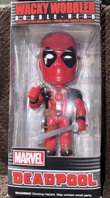 FUNKO Wacky Wobbler Collection__DEADPOOL 7 inch Bobble-Head_New and Unopened_MIB