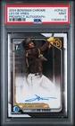 2024 Bowman Chrome #CPA-LD Leo De Vries 1st Prospect Chrome Auto PSA 9 BJST