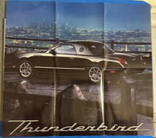 2001 Ford Thunderbird Fold out poster